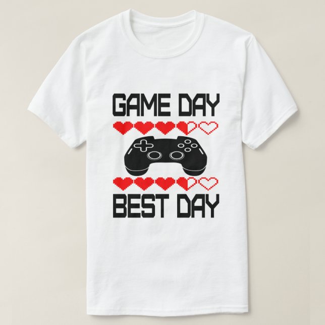 Bästa speldags T-shirt (Design framsida)