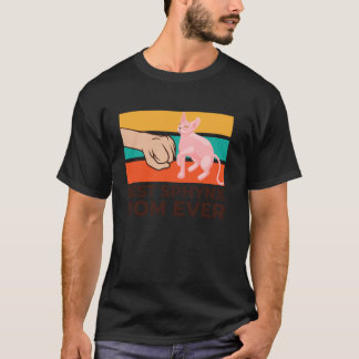 Bästa Sphynx-Mamma Någonsin Hårlös Katt Sphynx-Kat T Shirt
