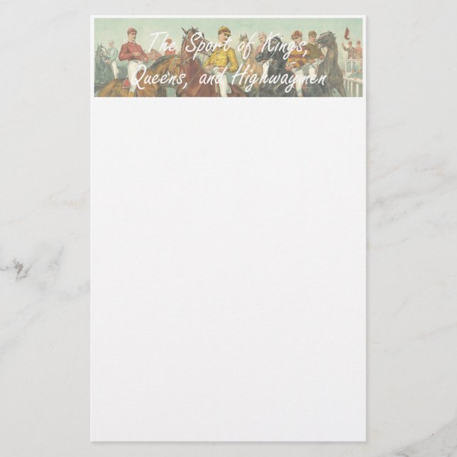 BÄSTA sport av kungar Brevpapper (Framsida)