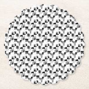 Bästa språklayout Tjugosex Underlägg Papper