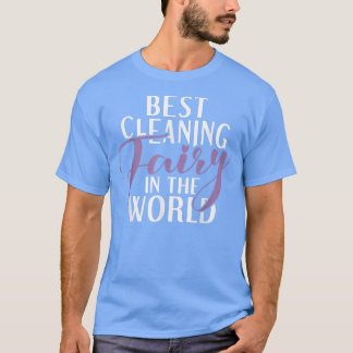 Bästa Städning Fairy i World Janitor Custodian T Shirt