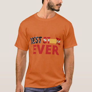 Bästa stat någonsin Kansas Oversized T Shirt