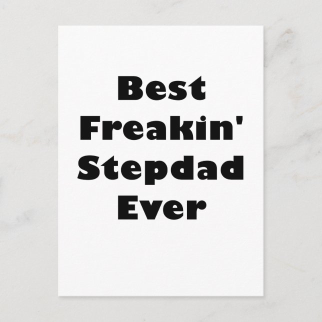 Bästa Stepatta Någonsin Vykort (Framsida)