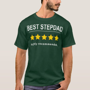 Bästa Stepdad rekommenderas starkt T Shirt