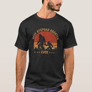 Bästa Stepdad Sasquatch nånsin Bigfoot Step Pappa T Shirt