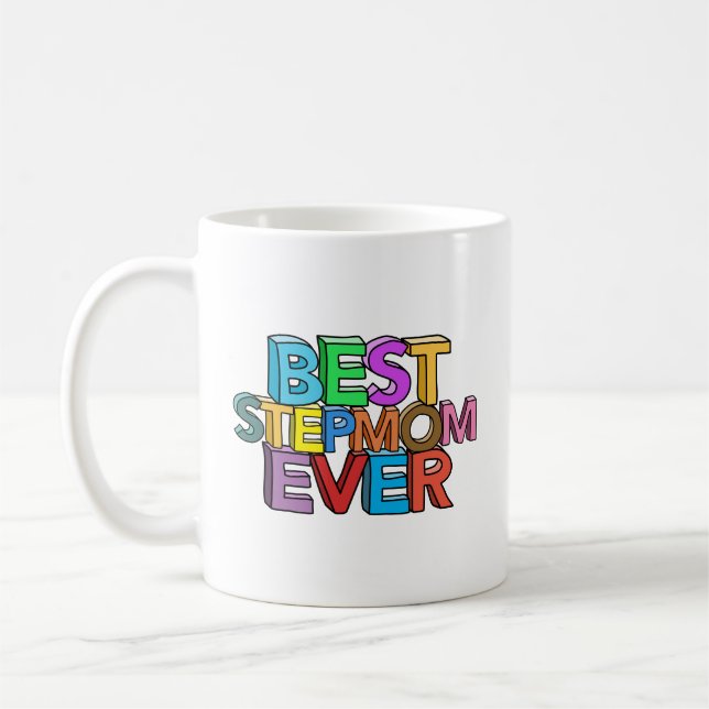 Bästa Stepmamma Kaffemugg (Vänster)