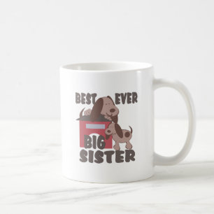 Bästa stora syster någonsin/ Doghouse Kaffemugg
