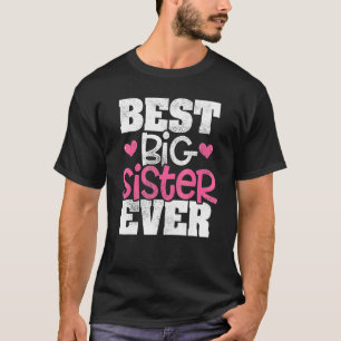 Bästa Storasyster Någonsin Syskon Familj Annonseri T Shirt