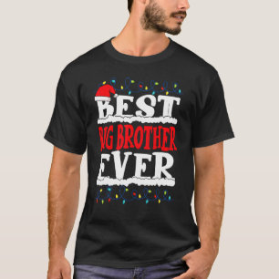 Bästa storebror någonsin i julfamiljen Ljus San T Shirt