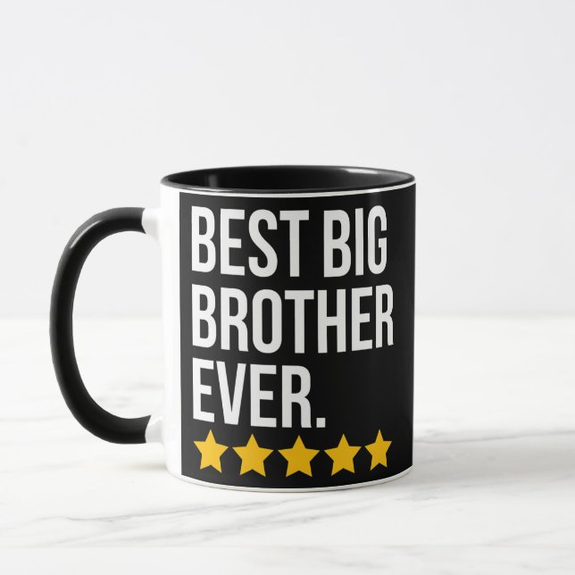 Bästa storebror någonsin Syskon Big Bro  Mugg (Vänster)