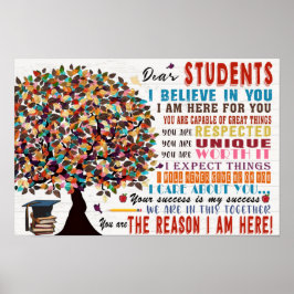 Bästa Student-klassrum Poster