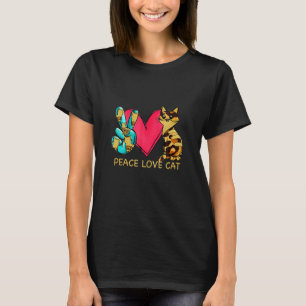 Bästa Stycke Kärlek Katt Mamma För Evigt Ee För Kv T Shirt