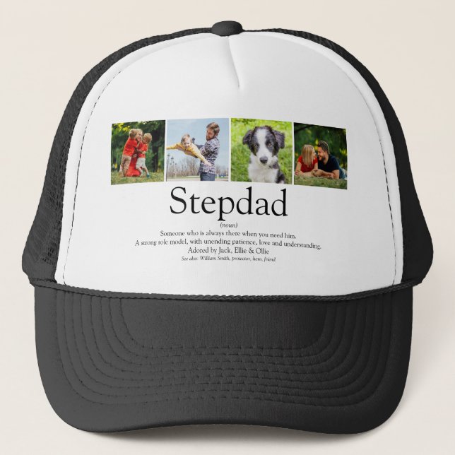 Bästa styvfar styvpappa någonsin Definition Foto K Keps (Framsida)