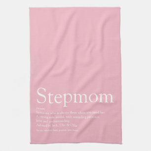 Bästa styvmamma någonsin, definition av styvmamma kökshandduk