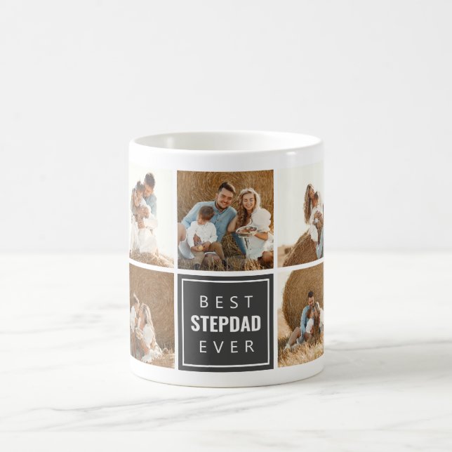 Bästa styvpappa någonsin kaffemugg (Center)