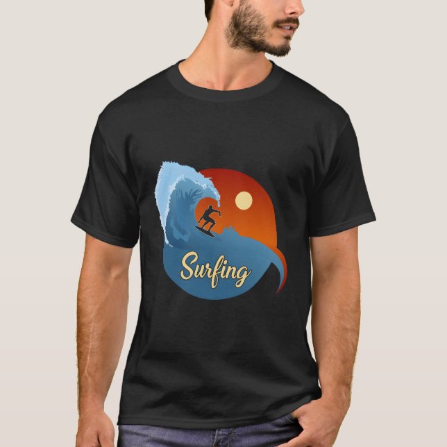 Bästa surfboard för Surfingyta T Shirt (Framsida)