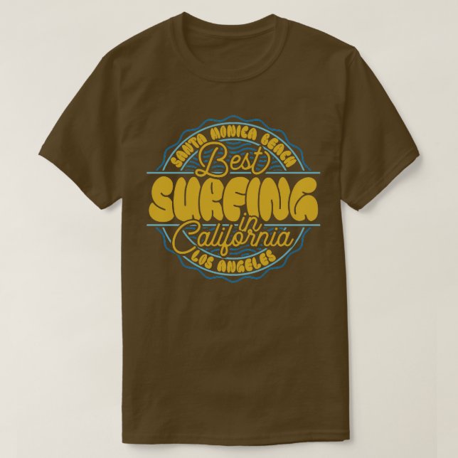 bästa surfing TShirt T Shirt (Design framsida)