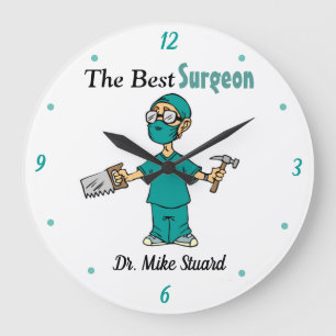 Bästa Surgeon-funny Stor Klocka