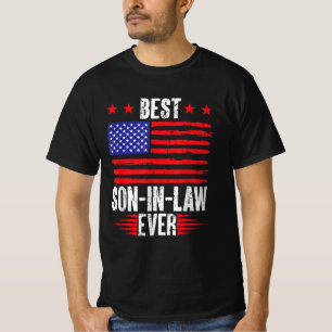 Bästa svärson-i-law någonsin-familjeåterförening i t shirt