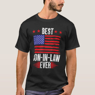 Bästa svärson-in-Law-Vintagen någonsin i USA T Shirt