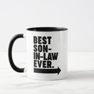 Bästa svärson någonsin mugg