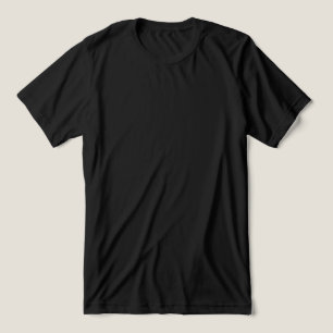 Bästa svarta tomma teeshirt för anpassad tryckning t shirt