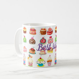 Bästa syster kaffemugg