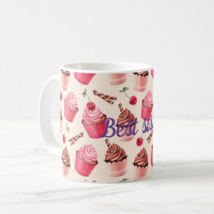 Bästa syster kaffemugg