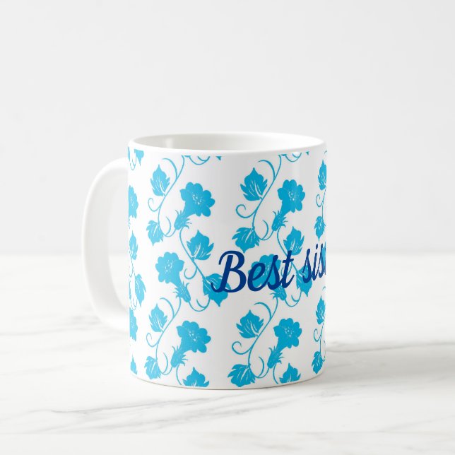 Bästa syster kaffemugg (Framsida vänster)