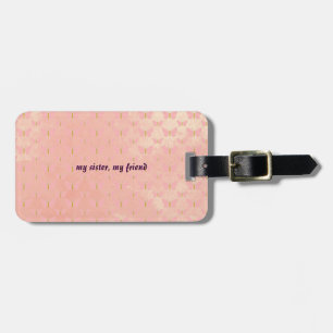 Bästa syster någonsin bagagebricka