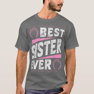 Bästa syster någonsin  Horse Girl T Shirt