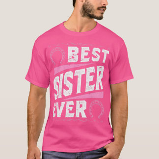 Bästa syster någonsin Horse Girl T Shirt