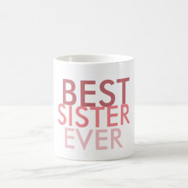 Bästa syster någonsin kaffemugg