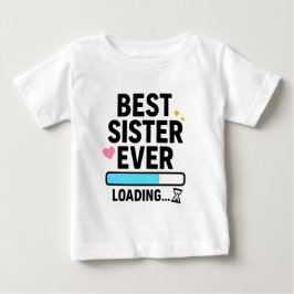 Bästa syster någonsin laddar t shirt