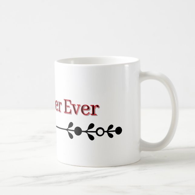 Bästa syster någonsin – presentmugg kaffemugg (Höger)
