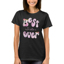 Bästa syster någonsin Rosa Retro