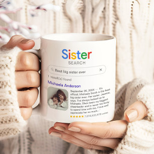 Bästa syster någonsin Sökresultat Bild & Meddeland Kaffemugg
