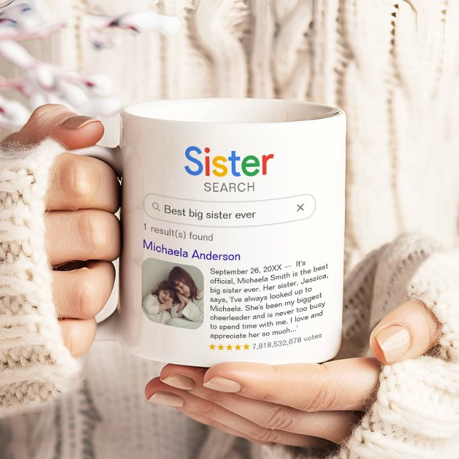 Bästa syster någonsin Sökresultat Bild & Meddeland Kaffemugg (Skapare uppladdad)