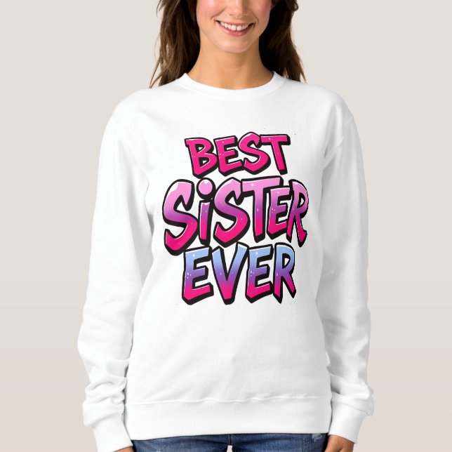 Bästa syster någonsin t shirt (Framsida)