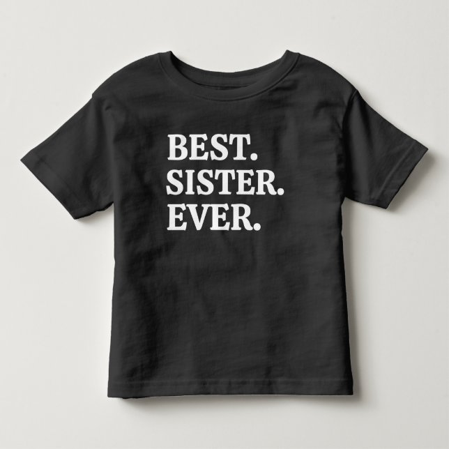 Bästa syster någonsin t shirt (Framsida)