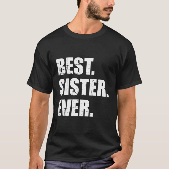 Bästa syster någonsin t shirt (Framsida)