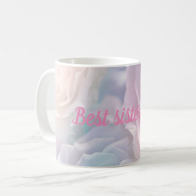 Bästa syster nånsin kaffemugg (Framsida vänster)