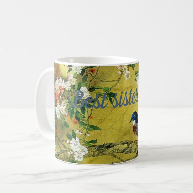 Bästa syster nånsin kaffemugg (Framsida vänster)