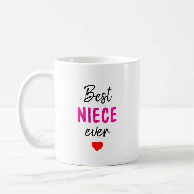 Bästa systerdotter någonsin kaffemugg (Vänster)