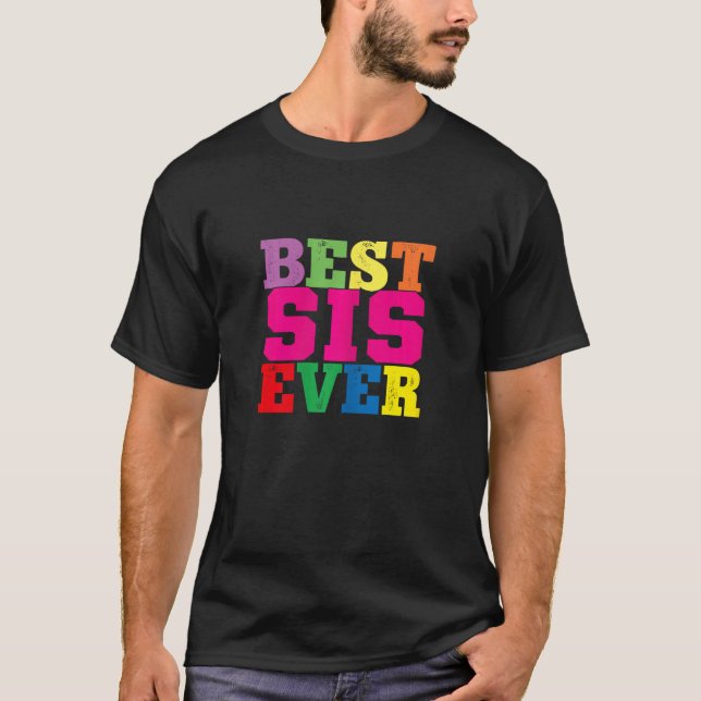 Bästa systern någonsin t shirt (Framsida)