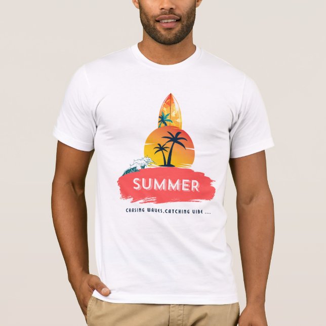 Bästa T-shirt sommarvibes Chasing Vinkar Tee (Framsida)