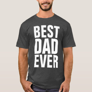 BÄSTA T-shirts, Svart Tees, PAPPA Tee Shirt