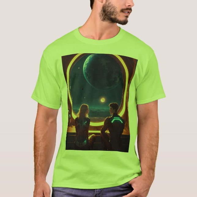Bästa T-tröja för manar i vackra utskrifter T Shirt (Framsida)