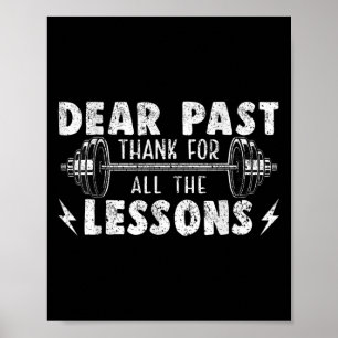 Bästa tack för alla Lessons-nuny-gym Poster
