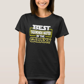 Bästa Taekwondo Master i Galaxy Shirt T